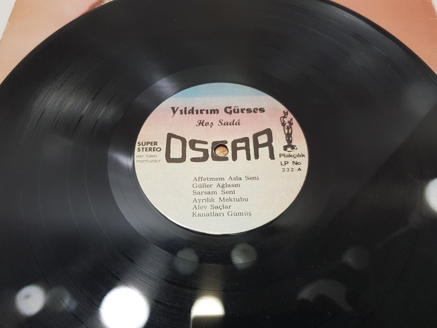 YILDIRIM GÜRSES HOŞ SADA ALBÜMÜ LP PLAK