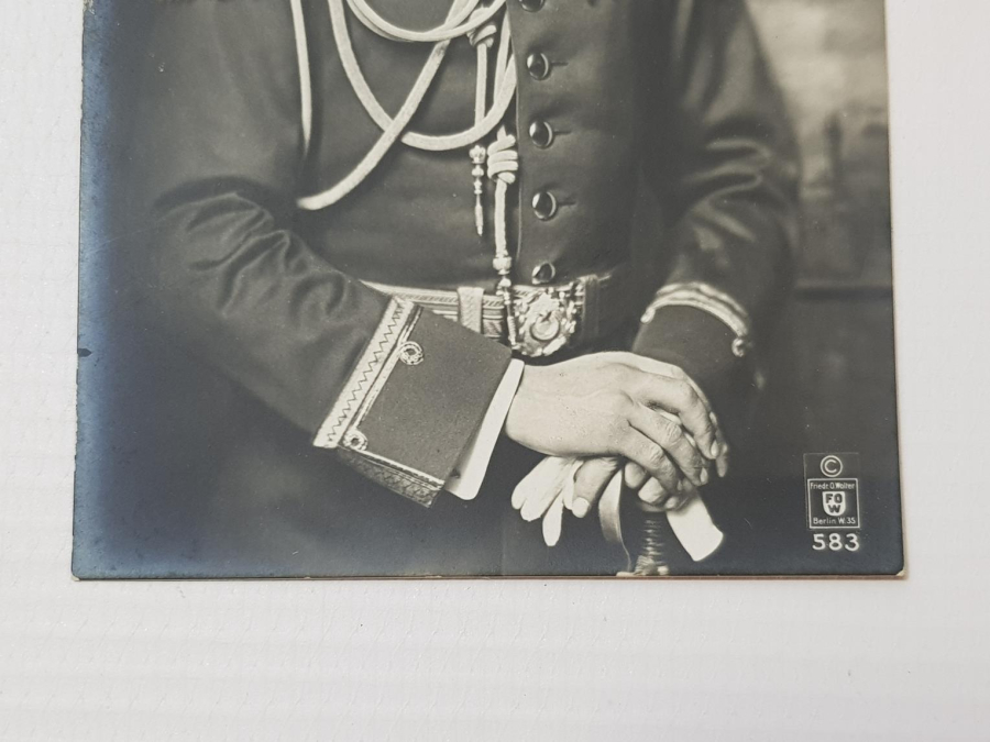 1. DÜNYA SAVAŞI ENVER PAŞA KARTPOSTALI