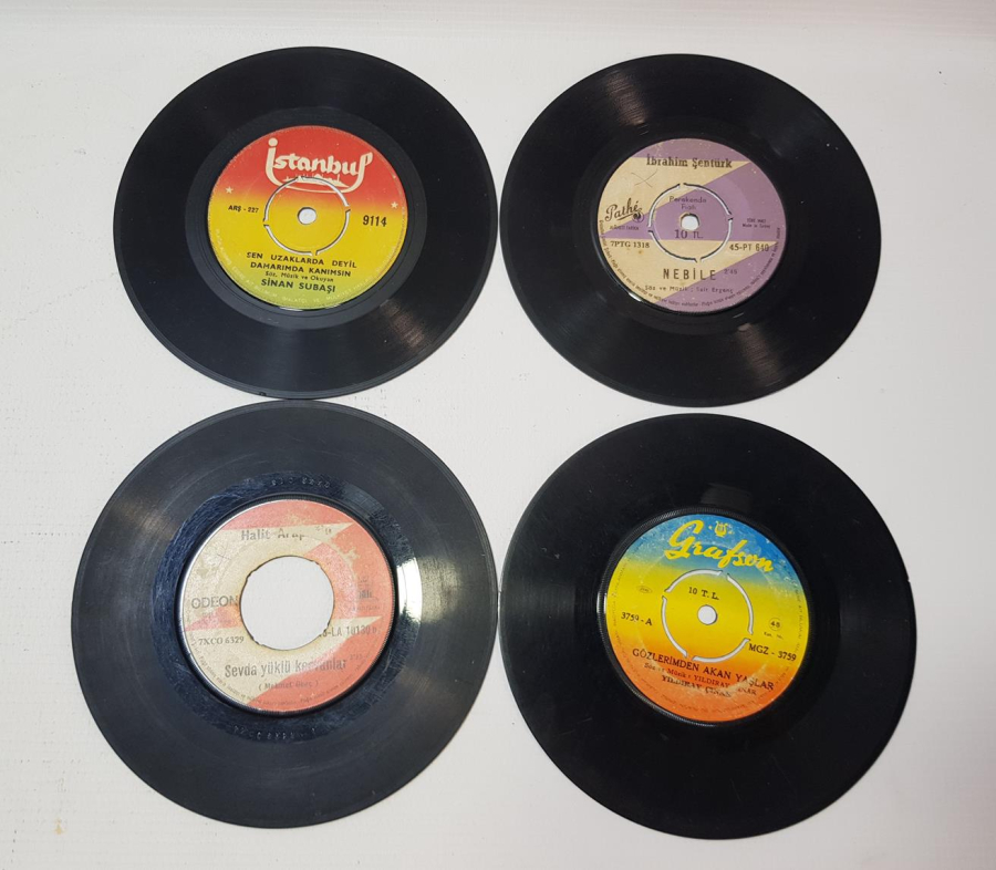 45'LİK YERLİ PLAK LOTU