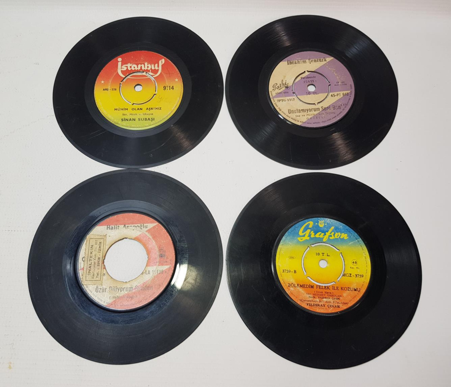 45'LİK YERLİ PLAK LOTU