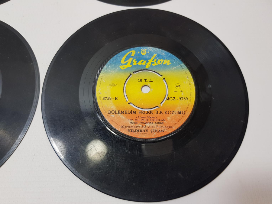 45'LİK YERLİ PLAK LOTU