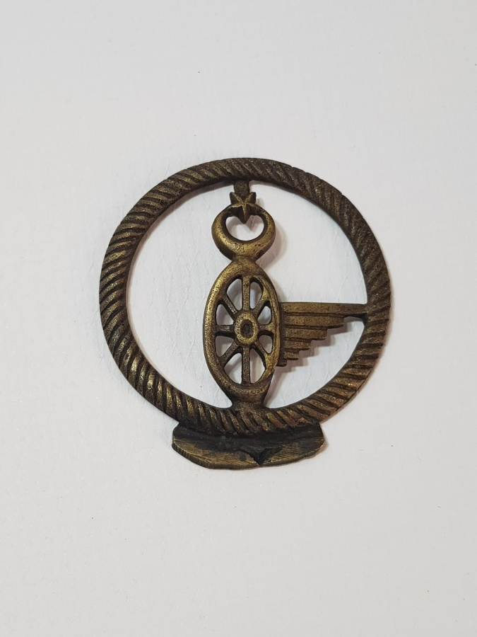 OSMANLI DÖNEMİ ÇOK NADİR DEMİRYOLU MAKİNİST KOKARTI - BRÖVE