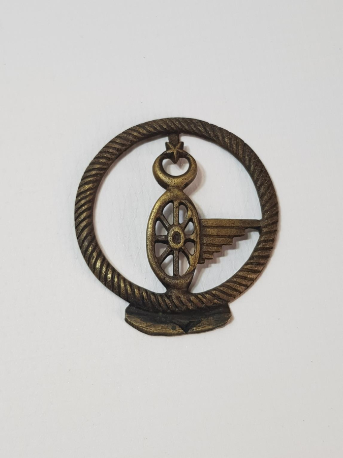 OSMANLI DÖNEMİ ÇOK NADİR DEMİRYOLU MAKİNİST KOKARTI - BRÖVE