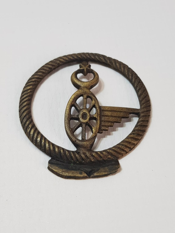 OSMANLI DÖNEMİ ÇOK NADİR DEMİRYOLU MAKİNİST KOKARTI - BRÖVE