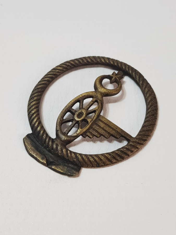 OSMANLI DÖNEMİ ÇOK NADİR DEMİRYOLU MAKİNİST KOKARTI - BRÖVE