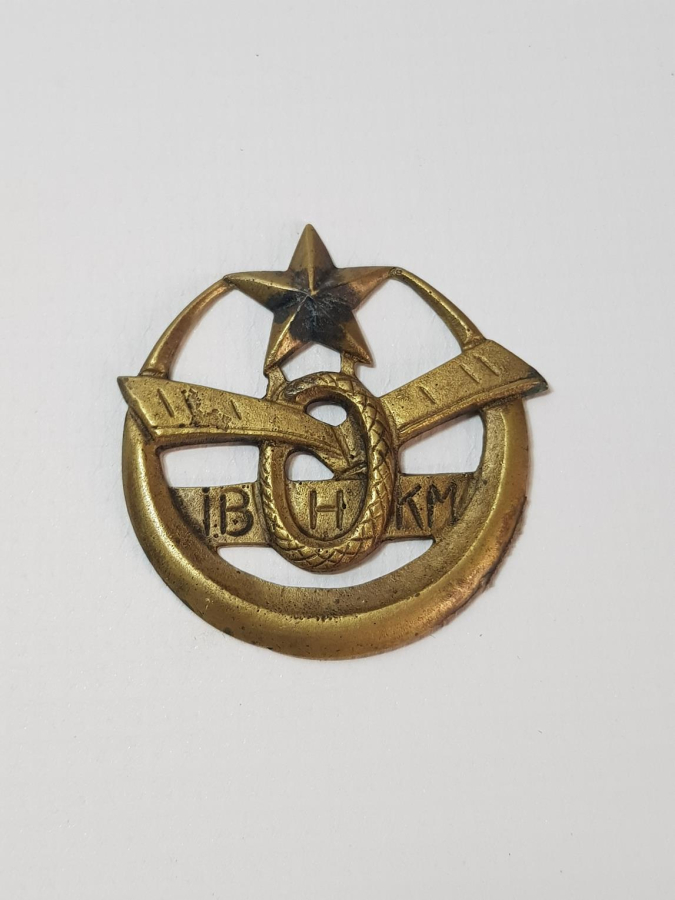 ÇOK NADİR DEMİRYOLU MAKİNİST BRÖVESİ - KOKART