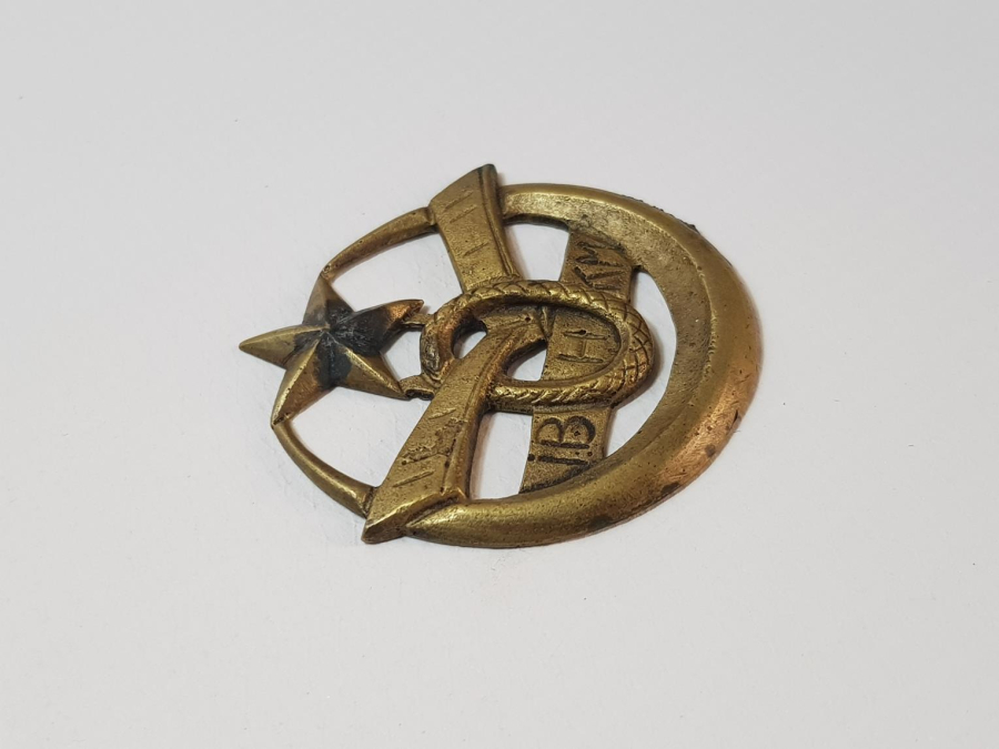 ÇOK NADİR DEMİRYOLU MAKİNİST BRÖVESİ - KOKART