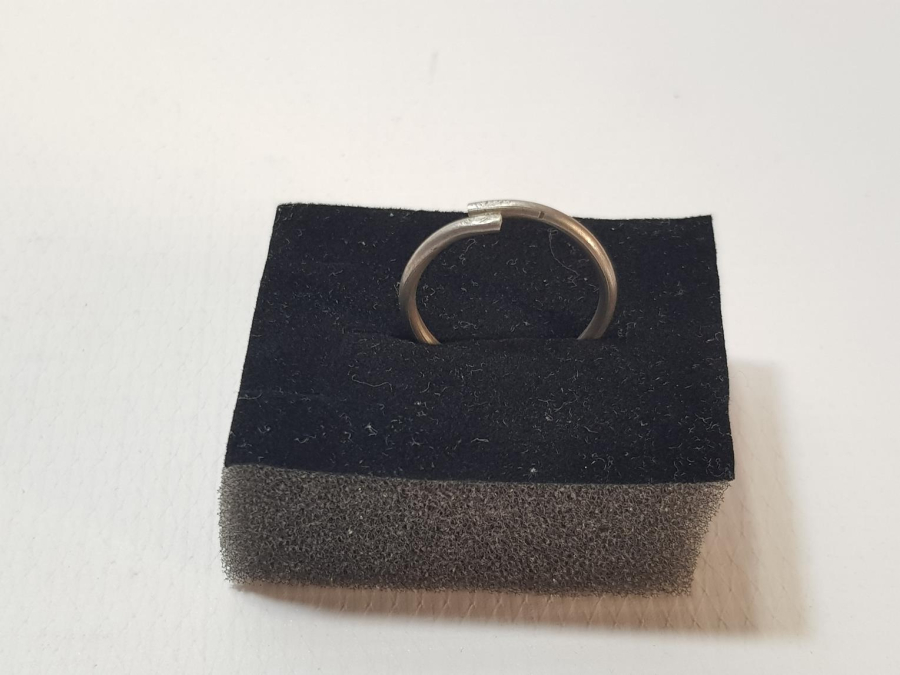 OSMANLI DÖNEMİ MEDİNE-İ MÜNEVVERE YAZILI GÜMÜŞ YÜZÜK