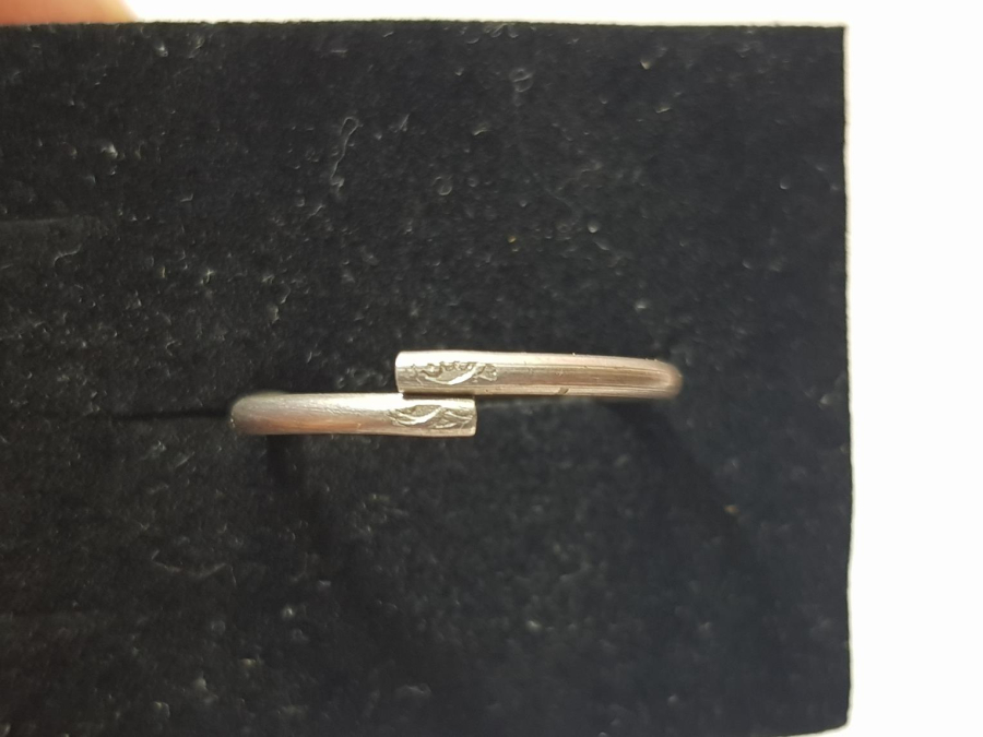 OSMANLI DÖNEMİ MEDİNE-İ MÜNEVVERE YAZILI GÜMÜŞ YÜZÜK