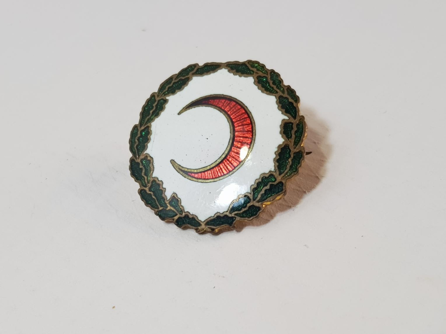 OSMANLI HİLALİ AHMER CEMİYETİ ROZETİ