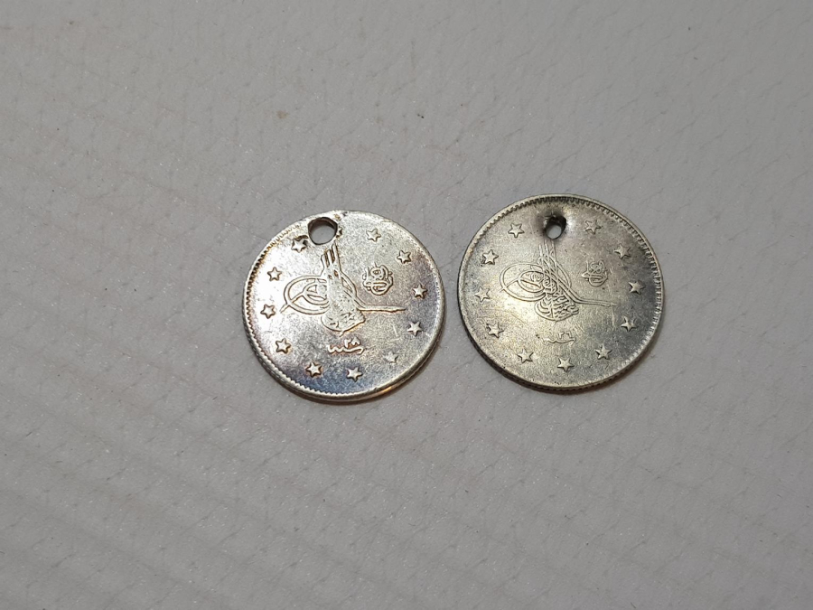 SULTAN ABDÜLHAMİD HAN DÖNEMİ GÜMÜŞ 2 KURUŞ LOTU