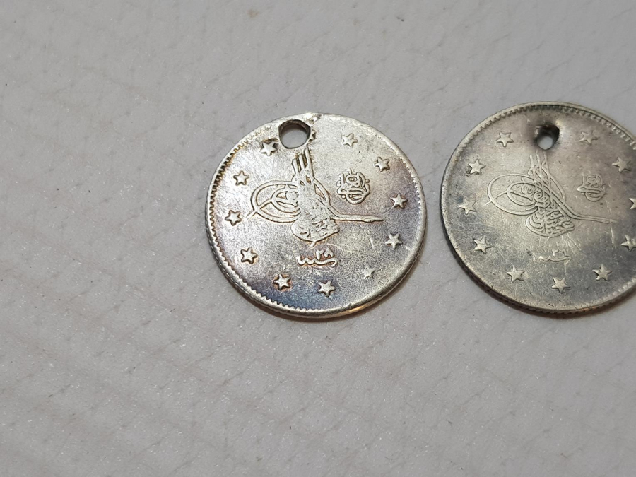 SULTAN ABDÜLHAMİD HAN DÖNEMİ GÜMÜŞ 2 KURUŞ LOTU