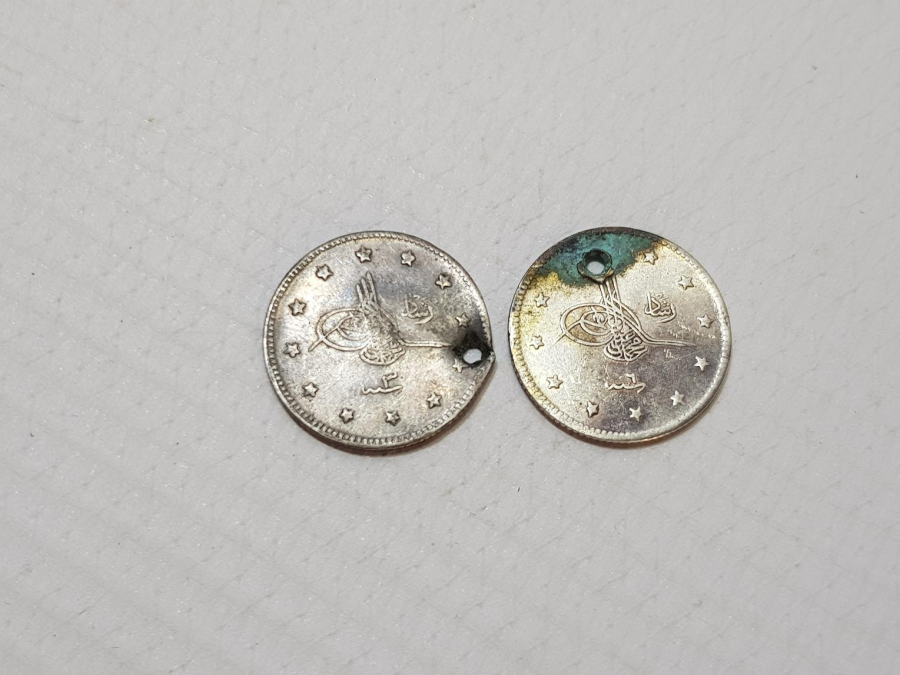 SULTAN MEHMED REŞAD DÖNEMİ GÜMÜŞ 2 KURUŞ LOTU