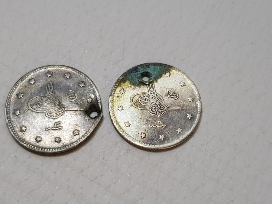 SULTAN MEHMED REŞAD DÖNEMİ GÜMÜŞ 2 KURUŞ LOTU