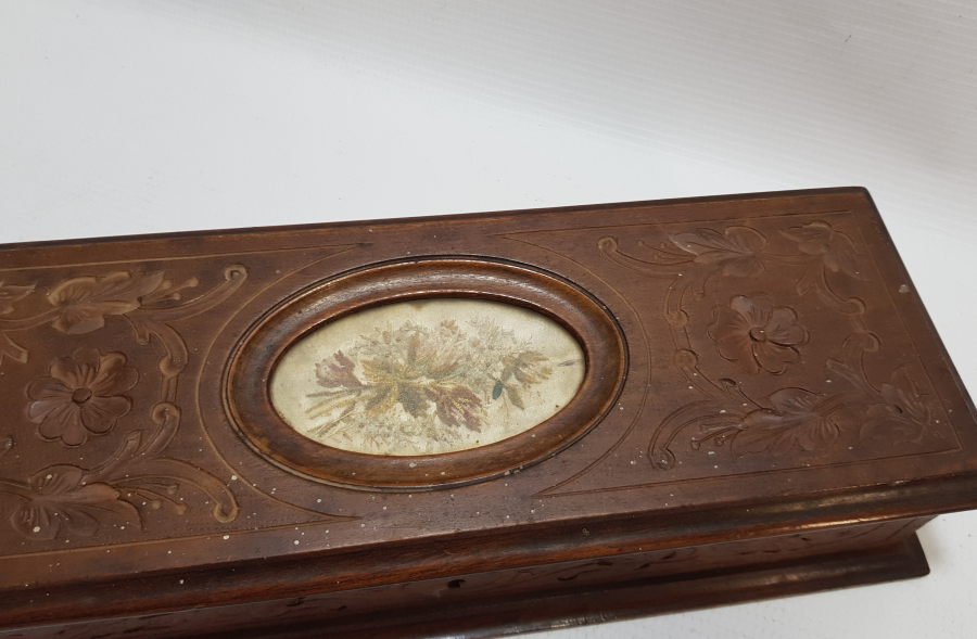 OSMANLI DÖNEMİ NADİR FORMDA AHŞAP KUTU