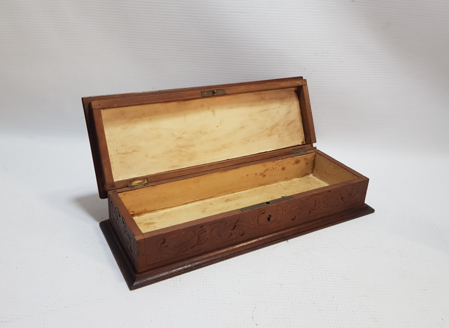 OSMANLI DÖNEMİ NADİR FORMDA AHŞAP KUTU