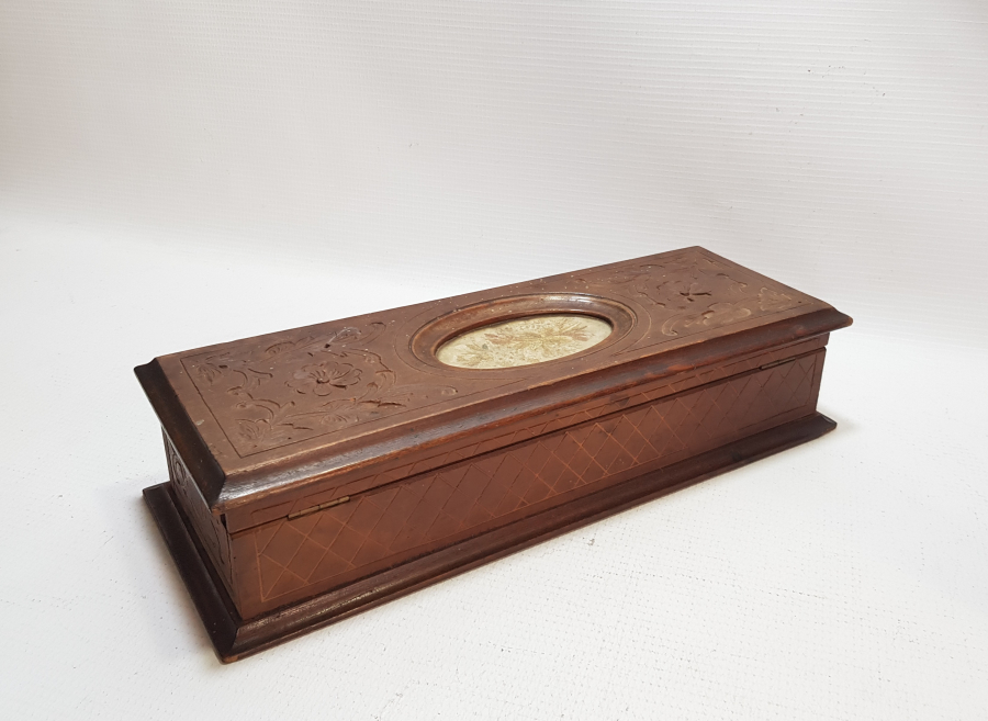 OSMANLI DÖNEMİ NADİR FORMDA AHŞAP KUTU