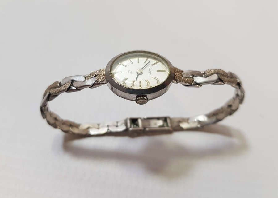 ANTİKA GÜMÜŞ KOL SAATİ