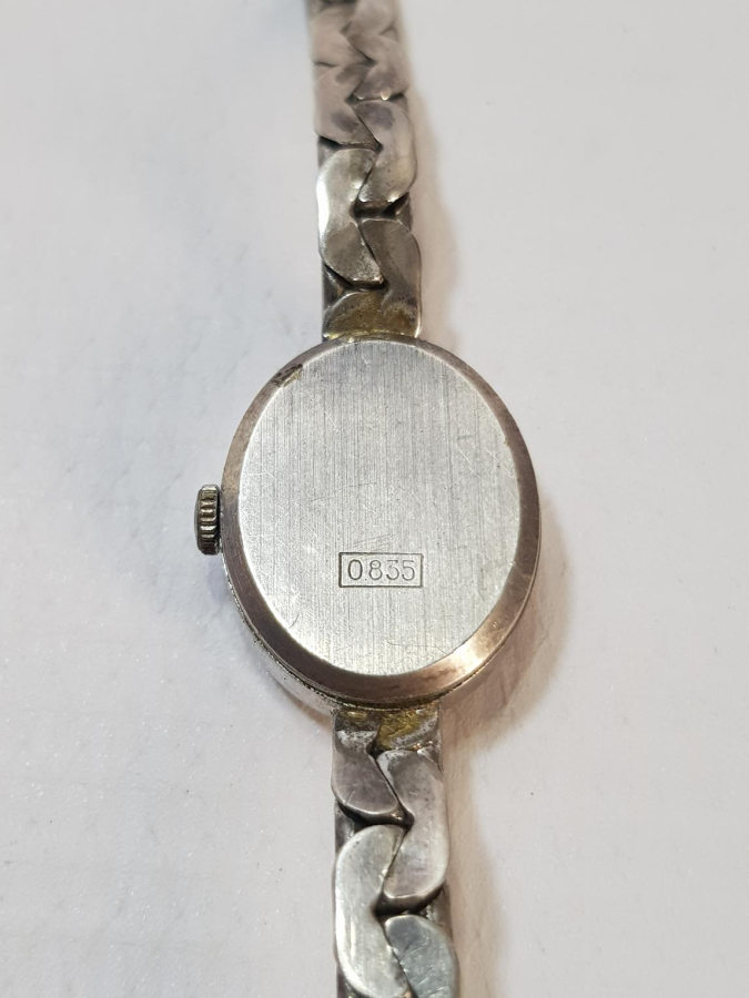 ANTİKA GÜMÜŞ KOL SAATİ