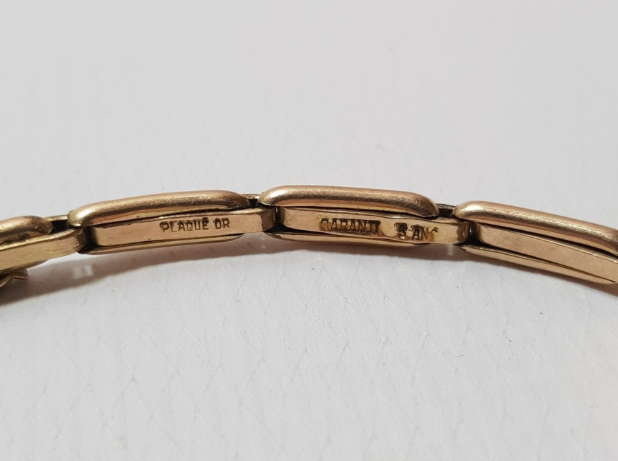 OSMANLI DÖNEMİ ALTIN KAPLAMA KOL SAATİ