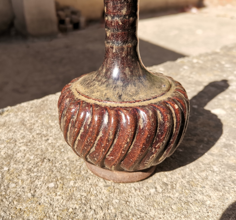 DERVİŞ SİKKESİ FORMLU ORİJİNAL KAPAĞIYLA OSMANLI DÖNEMİ NADİR KÜTAHYA ZEMZEMLİK