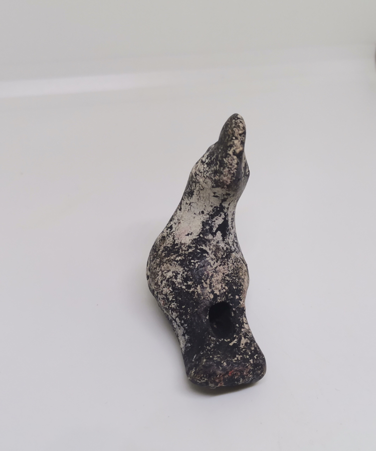 OSMANLI DÖNEMİ EL YAPIMI NADİR KUŞ FİGÜRLÜ OYUNCAK TOPRAK DÜDÜK