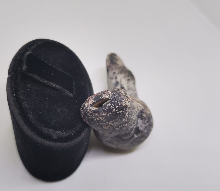 OSMANLI DÖNEMİ EL YAPIMI NADİR KUŞ FİGÜRLÜ OYUNCAK TOPRAK DÜDÜK