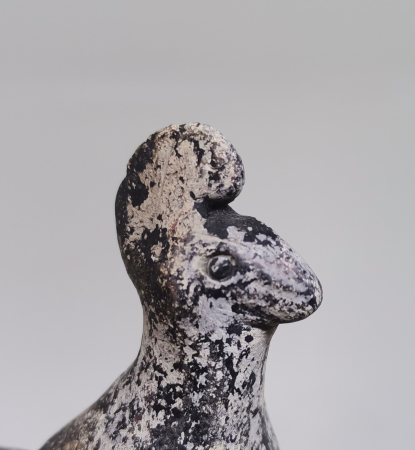 OSMANLI DÖNEMİ EL YAPIMI NADİR KUŞ FİGÜRLÜ OYUNCAK TOPRAK DÜDÜK