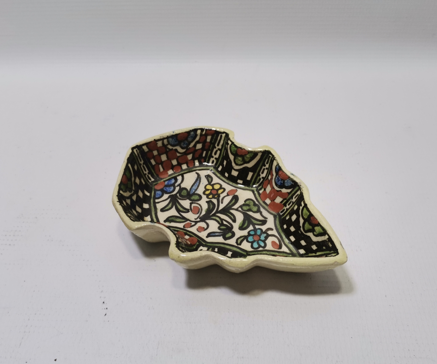 OSMANLI DÖNEMİ USTA İŞİ EL BOYAMA KUBBELİ FORMLU KÜTAHYA İFTARİYELİK - HURMALIK