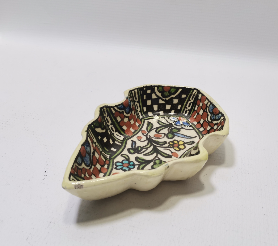 OSMANLI DÖNEMİ USTA İŞİ EL BOYAMA KUBBELİ FORMLU KÜTAHYA İFTARİYELİK - HURMALIK