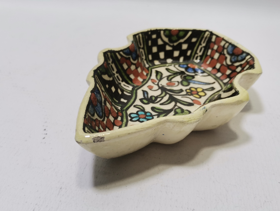 OSMANLI DÖNEMİ USTA İŞİ EL BOYAMA KUBBELİ FORMLU KÜTAHYA İFTARİYELİK - HURMALIK