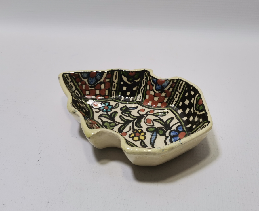 OSMANLI DÖNEMİ USTA İŞİ EL BOYAMA KUBBELİ FORMLU KÜTAHYA İFTARİYELİK - HURMALIK