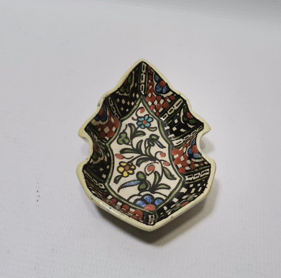 OSMANLI DÖNEMİ USTA İŞİ EL BOYAMA KUBBELİ FORMLU KÜTAHYA İFTARİYELİK - HURMALIK