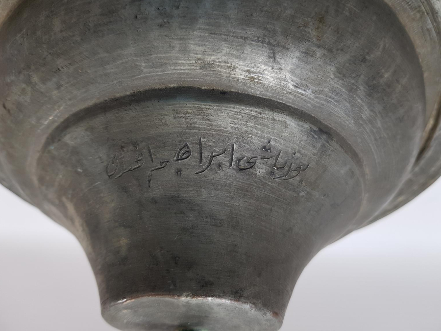 KURTULUŞ SAVAŞI DÖNEMİ TÜRK SUBAYA AİT KAPAKLI BAKIR TABAK