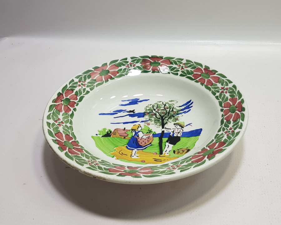 OSMANLI DÖNEMİ PORSELEN TABAK