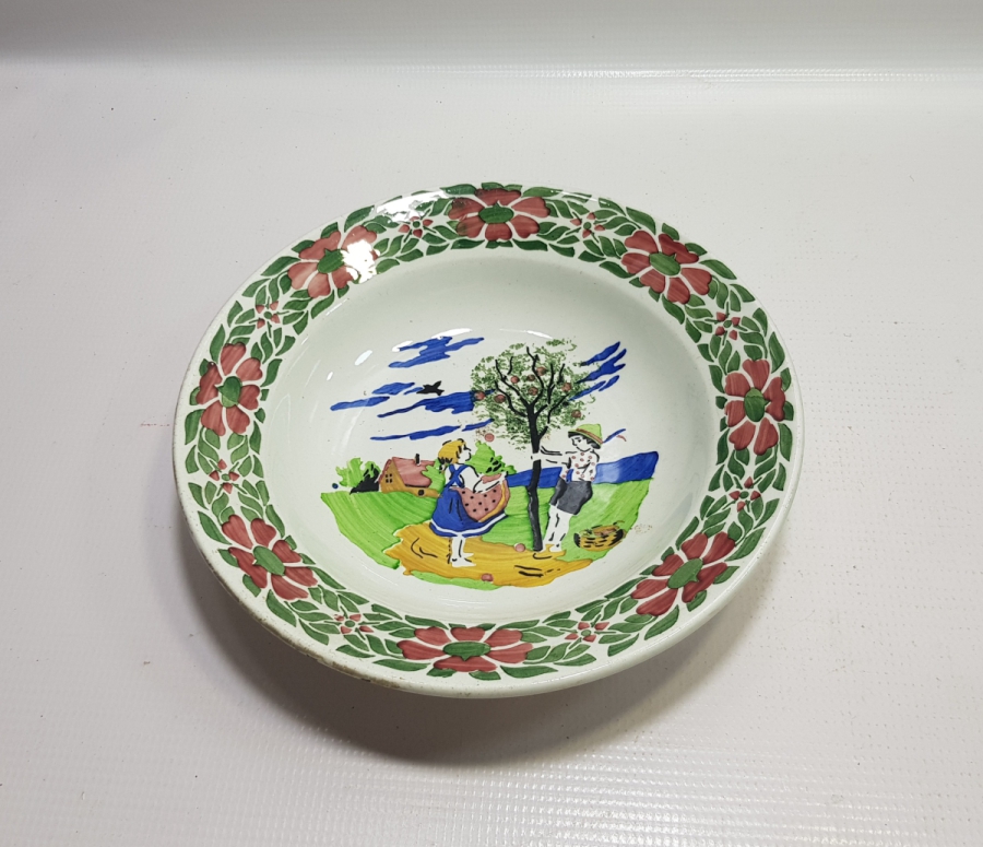 OSMANLI DÖNEMİ PORSELEN TABAK