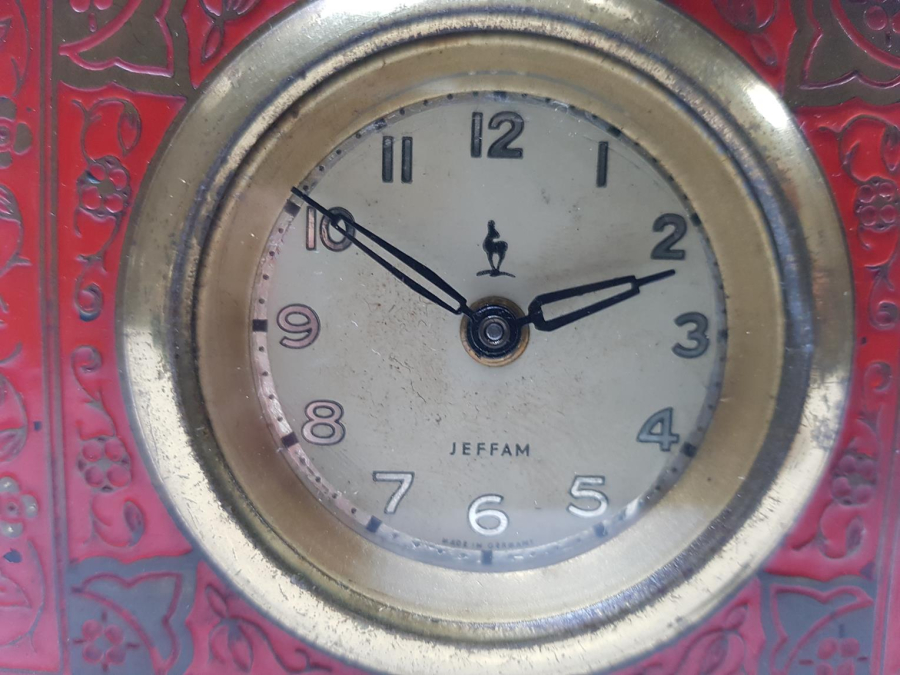 OSMANLI DÖNEMİ ŞİRKET-İ HAYRİYE YAZILI MASA SAATİ