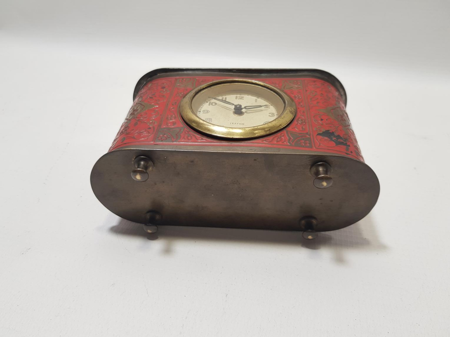 OSMANLI DÖNEMİ ŞİRKET-İ HAYRİYE YAZILI MASA SAATİ