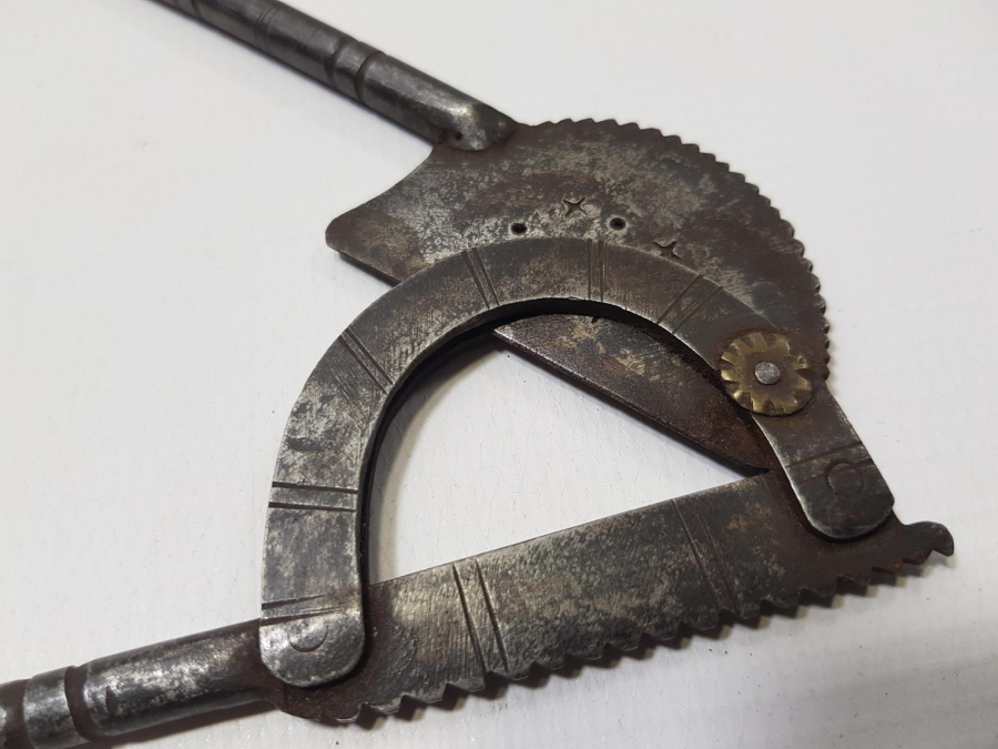 OSMANLI DÖNEMİ TEKKE İŞİ ŞEKER KESME MAKASI