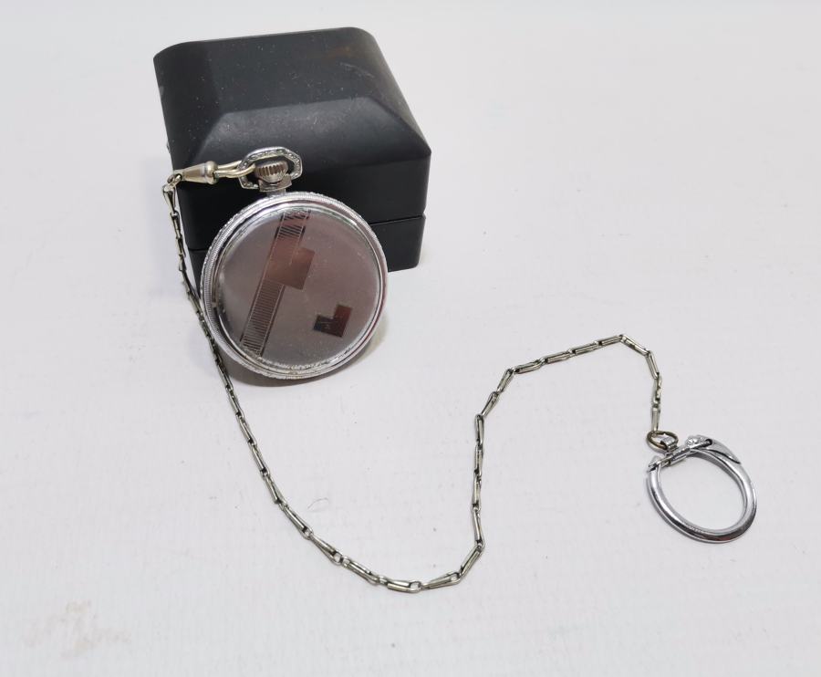 ANTİKA KURMALI LONGİNES CEP SAATİ