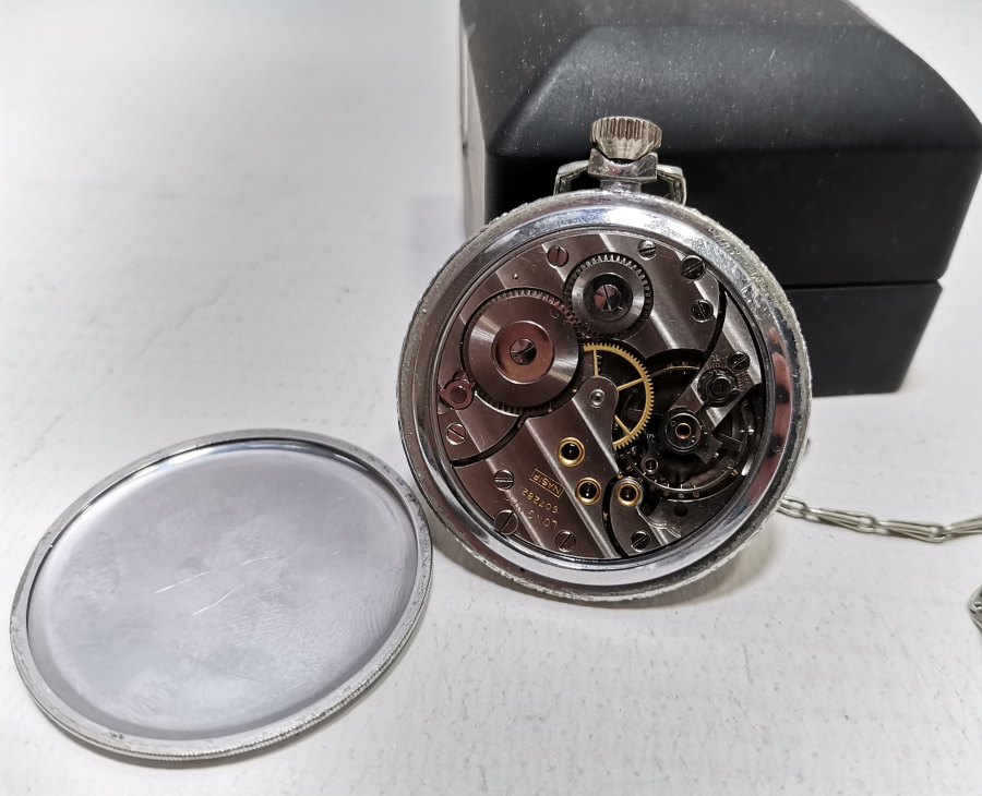 ANTİKA KURMALI LONGİNES CEP SAATİ