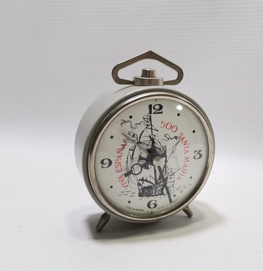 ANTİKA KURMALI RUS MASA SAATİ