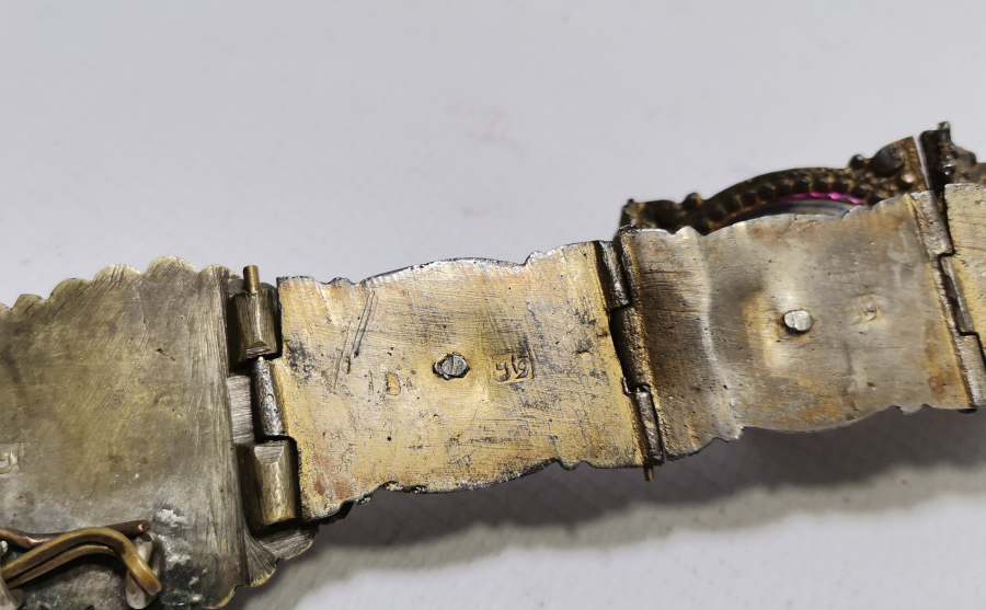 HER BAKLASI VAN DAMGALI OSMANLI DÖNEMİ SAVATLI GÜMÜŞ GELİN KEMERİ