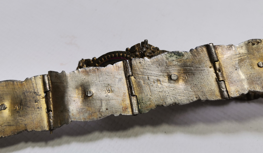 HER BAKLASI VAN DAMGALI OSMANLI DÖNEMİ SAVATLI GÜMÜŞ GELİN KEMERİ