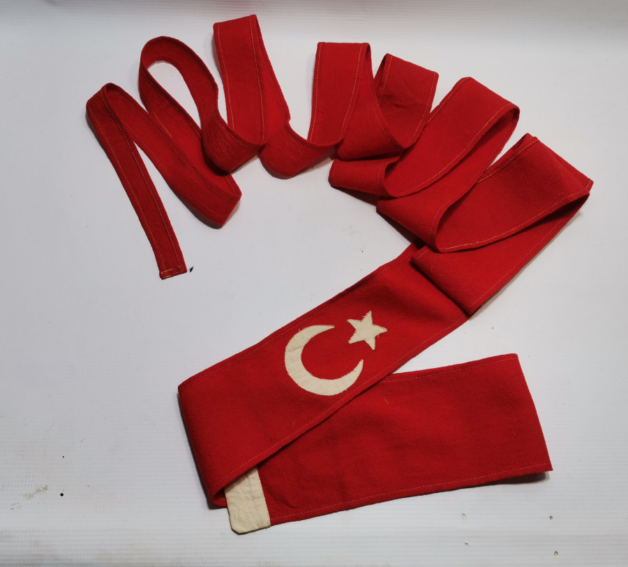 OSMANLI DÖNEMİ ÇOK NADİR DENİZCİ FLAMASI