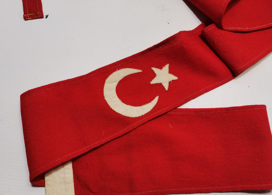 OSMANLI DÖNEMİ ÇOK NADİR DENİZCİ FLAMASI