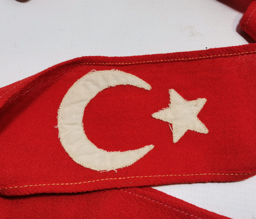 OSMANLI DÖNEMİ ÇOK NADİR DENİZCİ FLAMASI