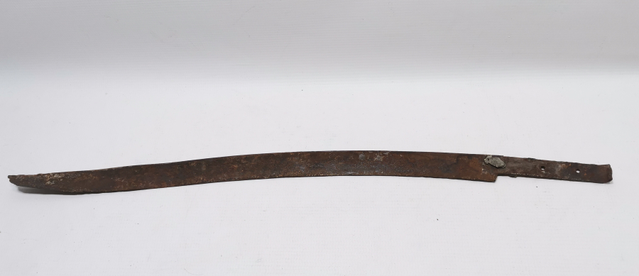 ÜZERİ İŞLEMELİ VE YAZILI OSMANLI DÖNEMİ NADİR FORMDA LEVANTEN YATAĞANI - DENİZCİ YATAĞANI