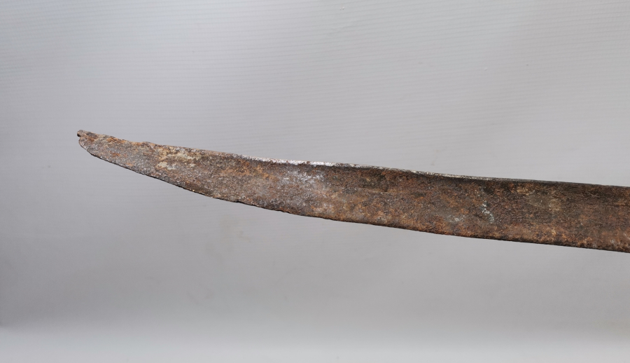 ÜZERİ İŞLEMELİ VE YAZILI OSMANLI DÖNEMİ NADİR FORMDA LEVANTEN YATAĞANI - DENİZCİ YATAĞANI