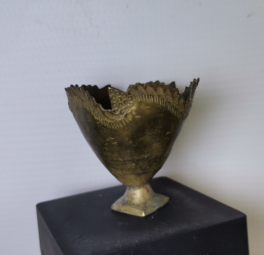 ÜZERİ KALEM VE KABARTMA İŞÇİLİKLİ OSMANLI DÖNEMİ SÜLEYMANİYE FİNCAN ZARFI